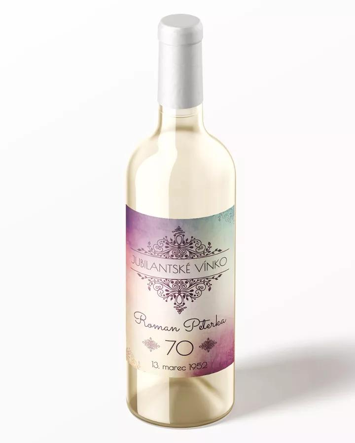 Etikety na víno / pálenku motív Trendy Retro 1/3