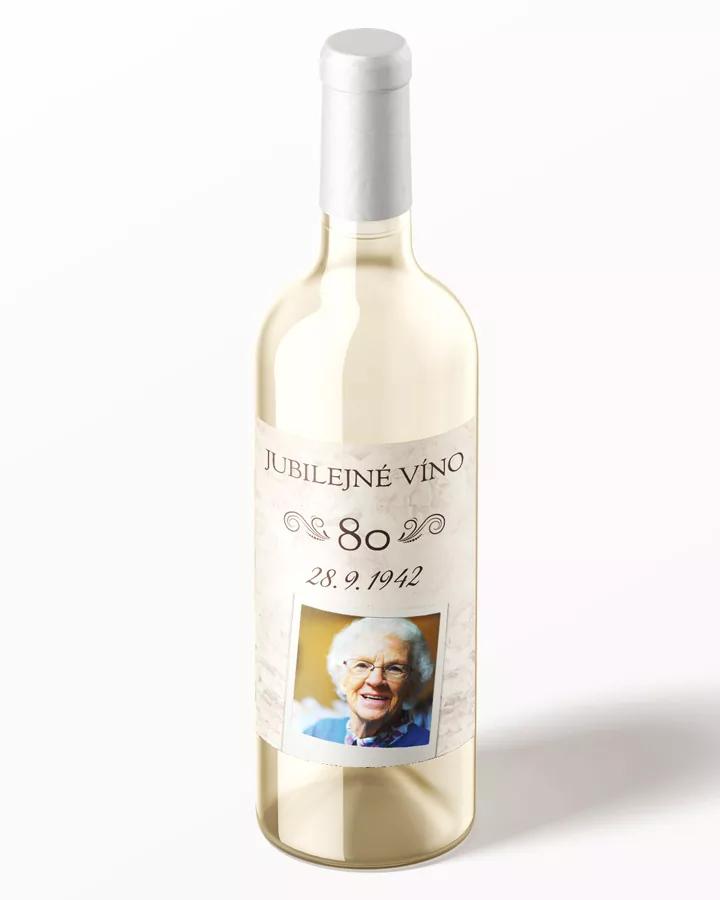 Etikety na víno / pálenku motív Vintage 01 (s fotkou) 1/3
