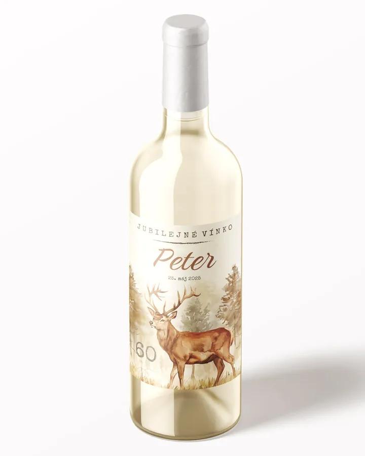 Etikety na víno / pálenku motív Jeleň 02 2/3
