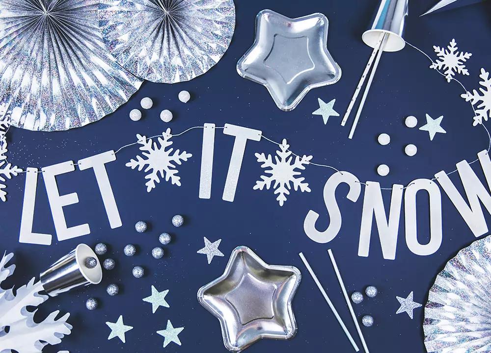 Papierové slamky - strieborné metalické 02 (10ks) 2/3