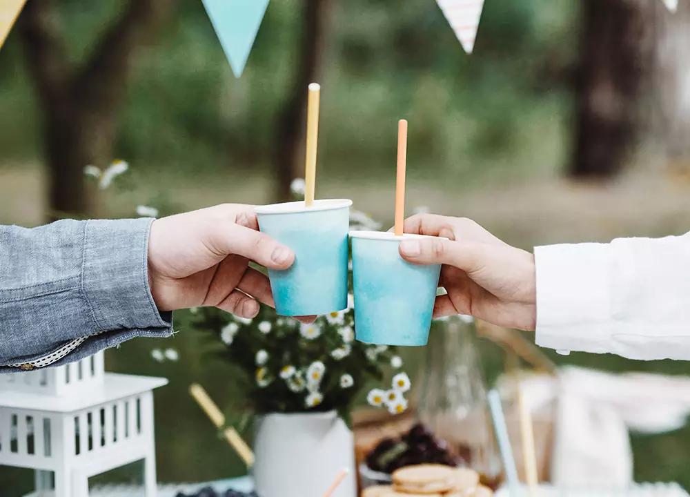 Papierové slamky - PASTEL MIX (10ks) 3/4