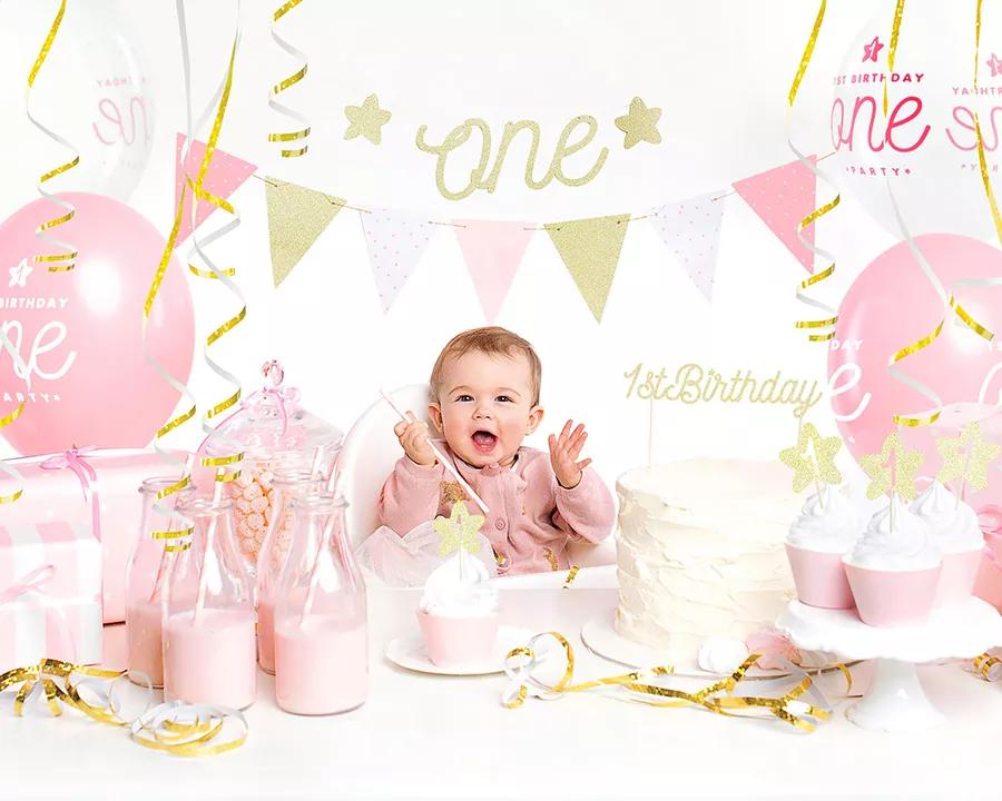 Farebná girlanda s vlajkami, vzor 03 3/5