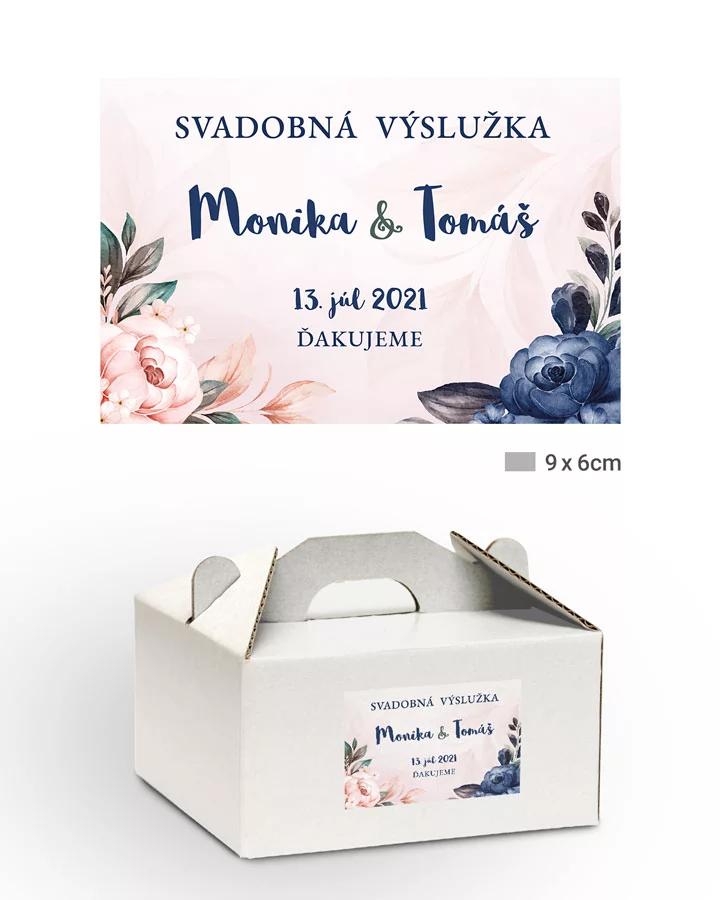 Nálepky na výslužky Šípové ruže 04 1/3