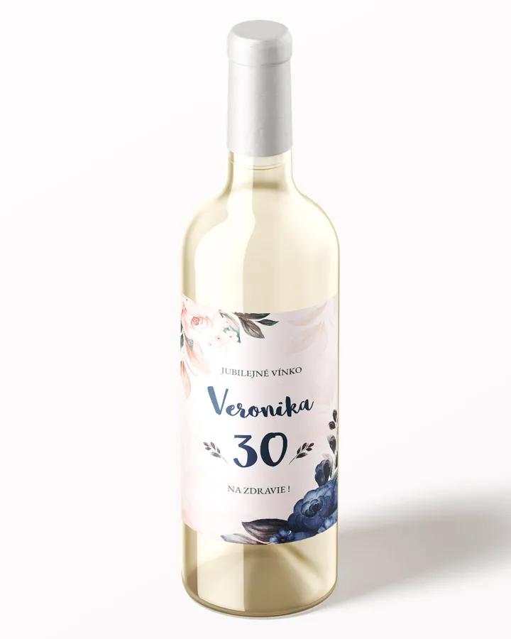 Etikety na víno / pálenku motív Šípové ruže 04 1/3