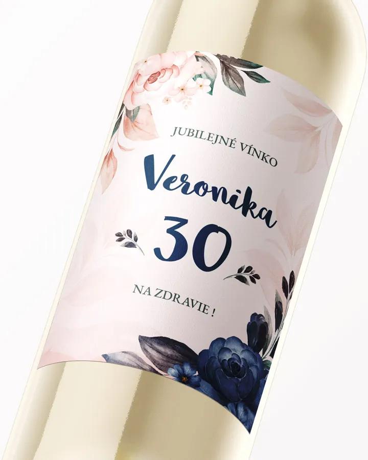 Etikety na víno / pálenku motív Šípové ruže 04 2/3