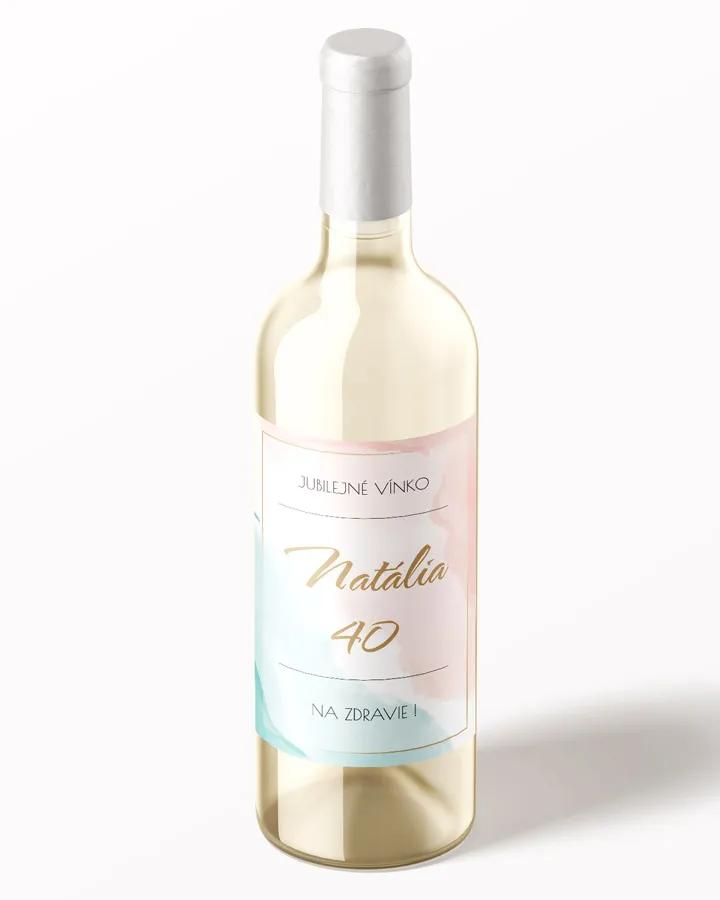 Etikety na víno / pálenku motív Abstrakt 01 1/3