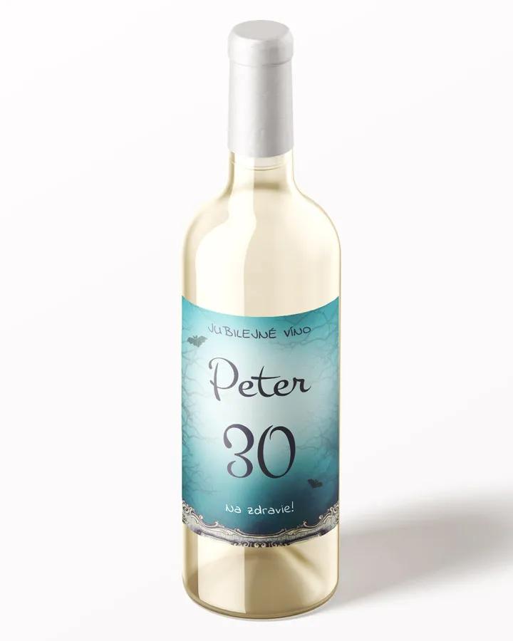 Etikety na víno / pálenku motív The Addams Family 2/3