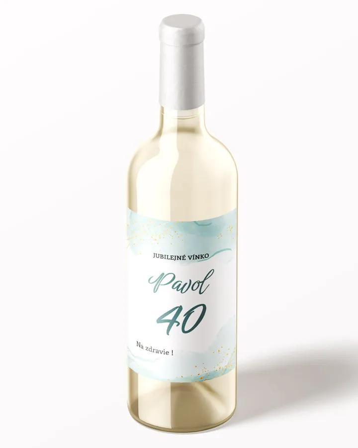 Etikety na víno / pálenku motív Abstrakt 02 2/3