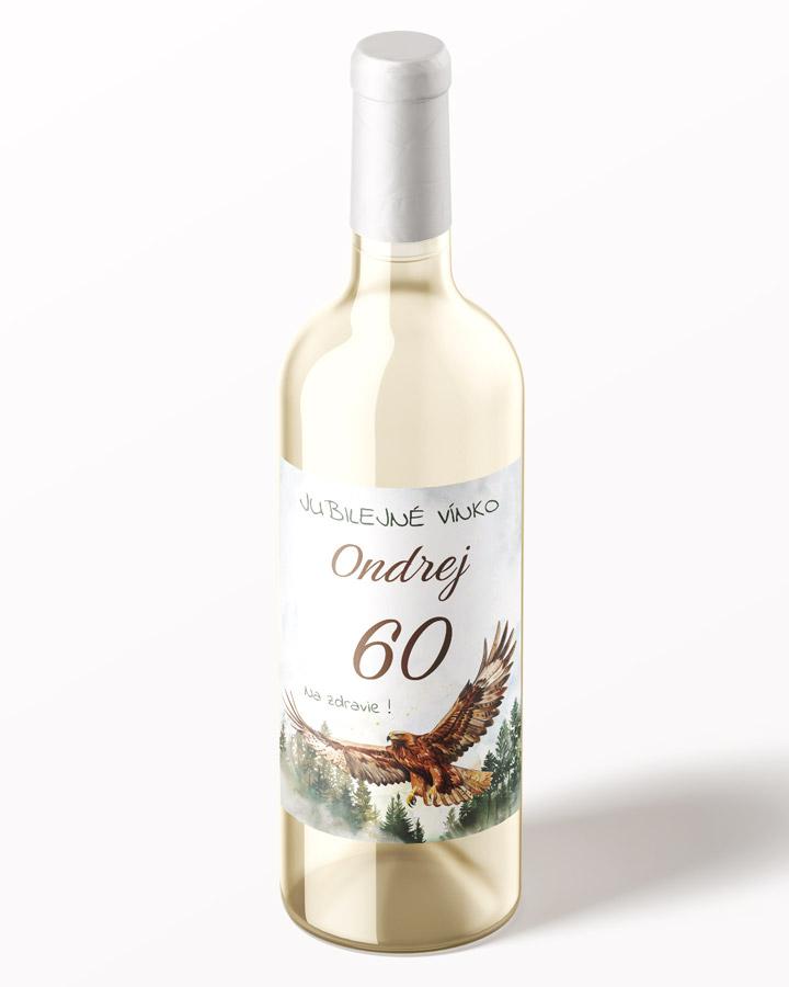 Etikety na víno / pálenku motív Orol 01 1/3