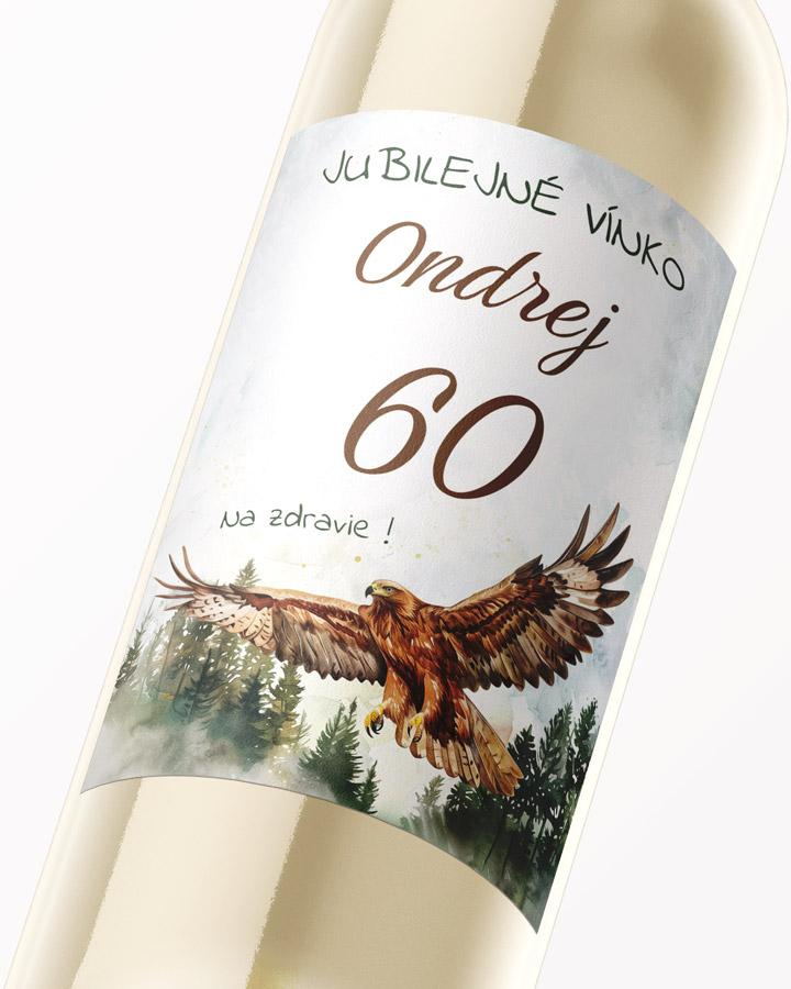Etikety na víno / pálenku motív Orol 01 2/3
