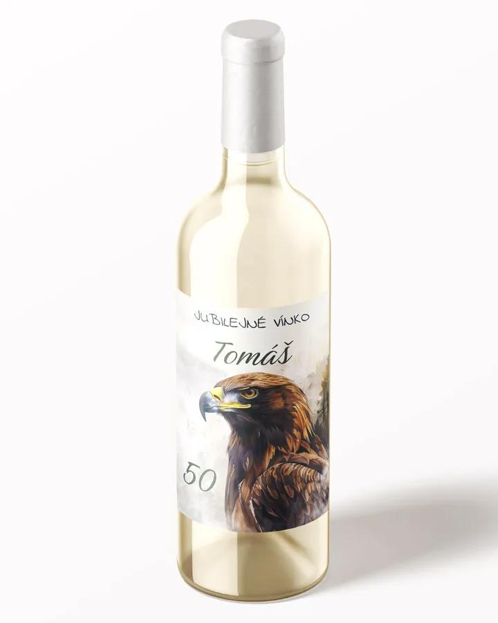 Etikety na víno / pálenku motív Orol 04 1/3