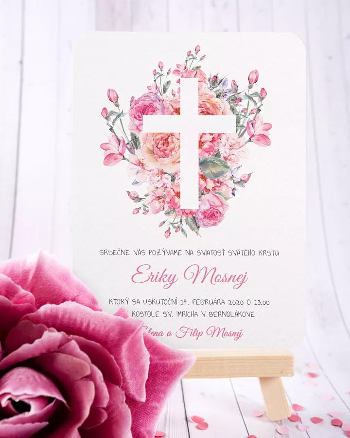 Pozvánka na krst, prvé sväté prijímanie 02 2/4