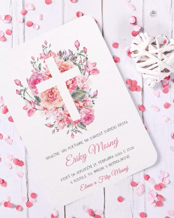 Pozvánka na krst, prvé sväté prijímanie 02 1/4