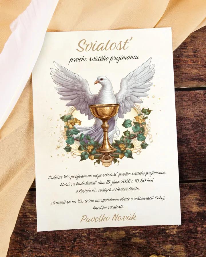 Pozvánka na krst, prvé sväté prijímanie 09