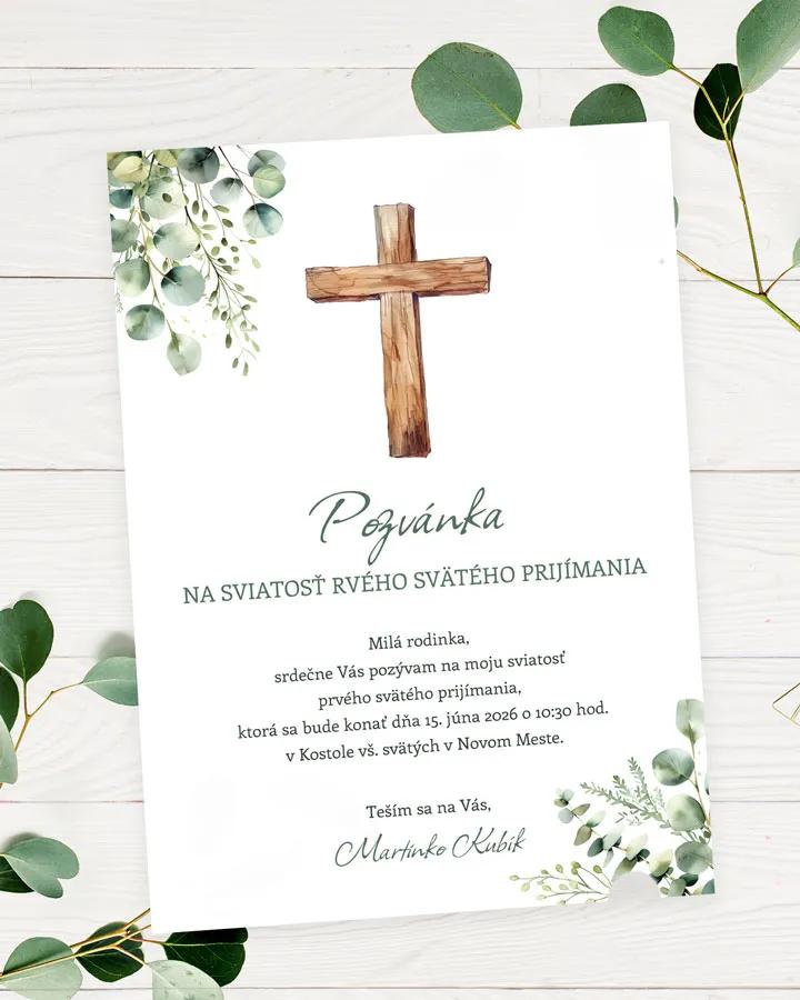 Pozvánka na krst, prvé sväté prijímanie 24