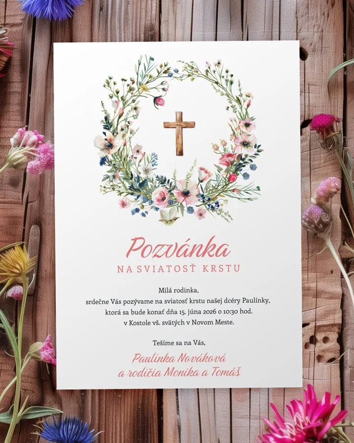 Pozvánka na krst, prvé sväté prijímanie 38