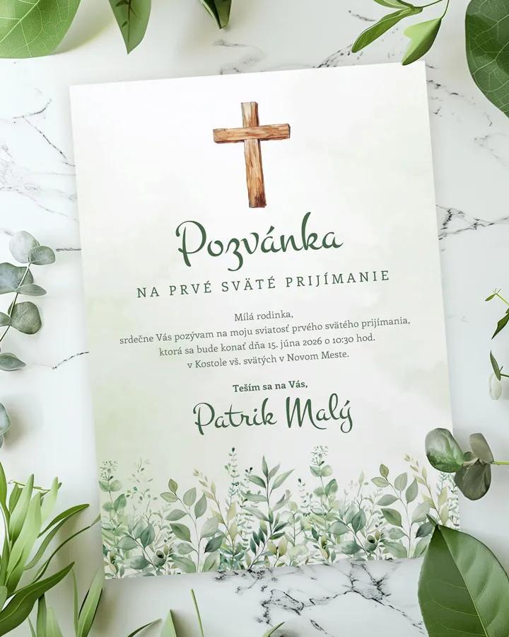 Pozvánka na krst, prvé sväté prijímanie 43