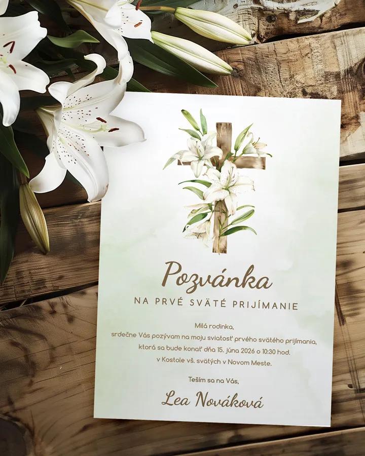 Pozvánka na krst, prvé sväté prijímanie 44