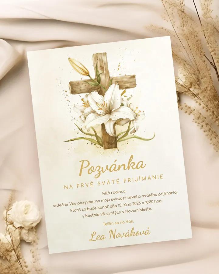 Pozvánka na krst, prvé sväté prijímanie 45