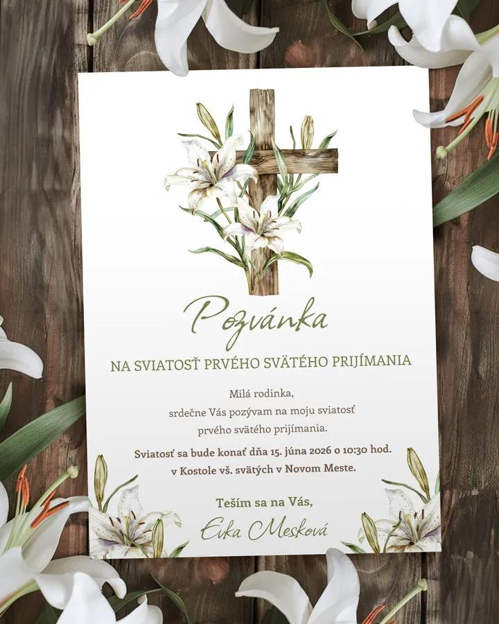 Pozvánka na krst, prvé sväté prijímanie 53