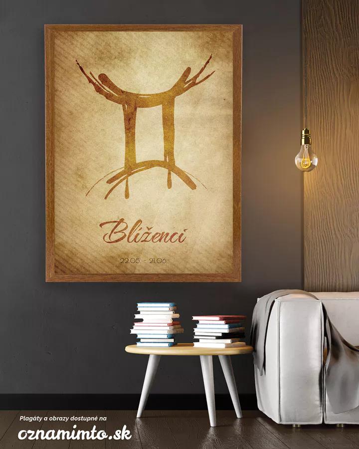 Obraz so znamením Blíženci 1/3