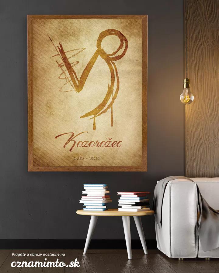 Obraz so znamením Kozorožec 1/3