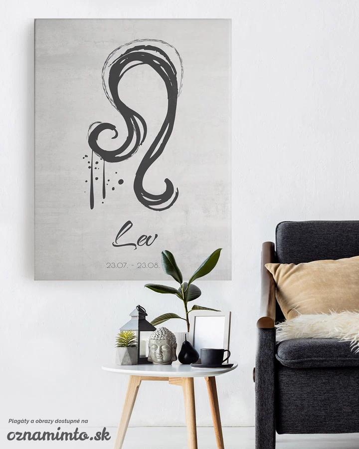 Obraz so znamením Lev - motív 02 2/3