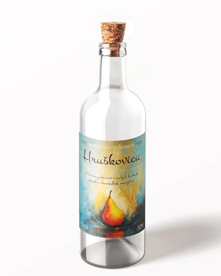 Etikety na pálenku Hruškovica 02 1/3