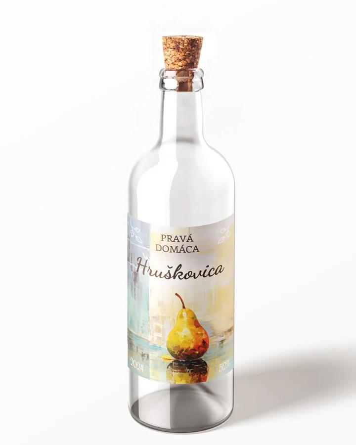 Etikety na pálenku Hruškovica 03 1/3