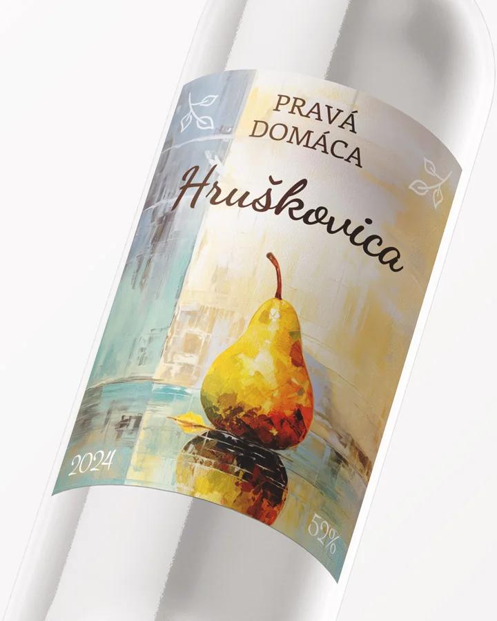 Etikety na pálenku Hruškovica 03 2/3