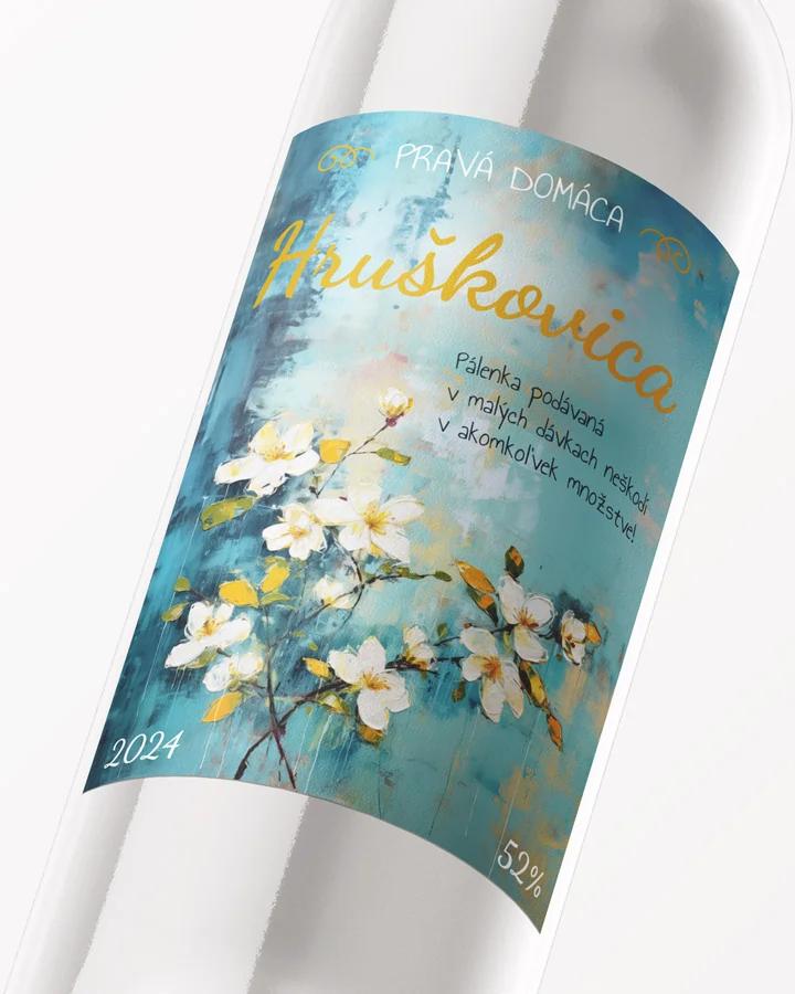 Etikety na pálenku Hruškovica 05 2/3