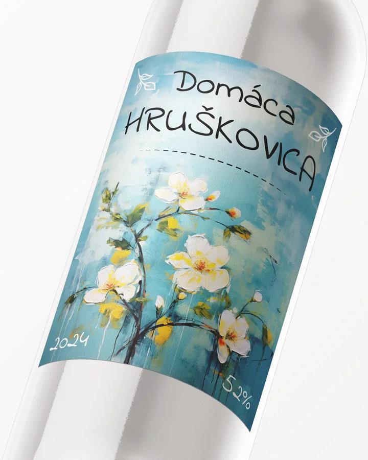 Etikety na pálenku Hruškovica 06 2/3