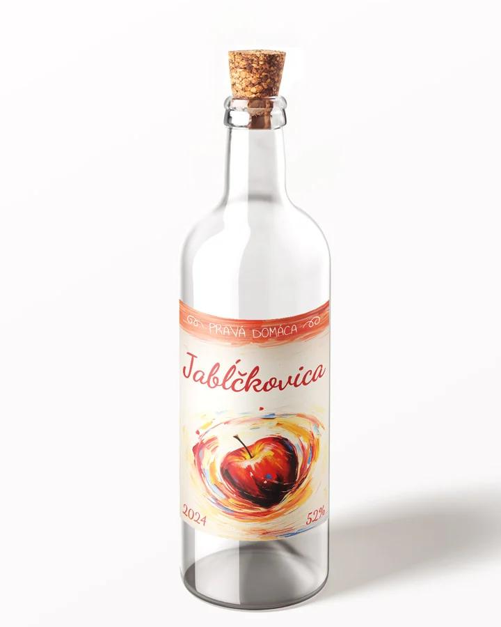 Etikety na pálenku Jabĺčkovica 03 1/3