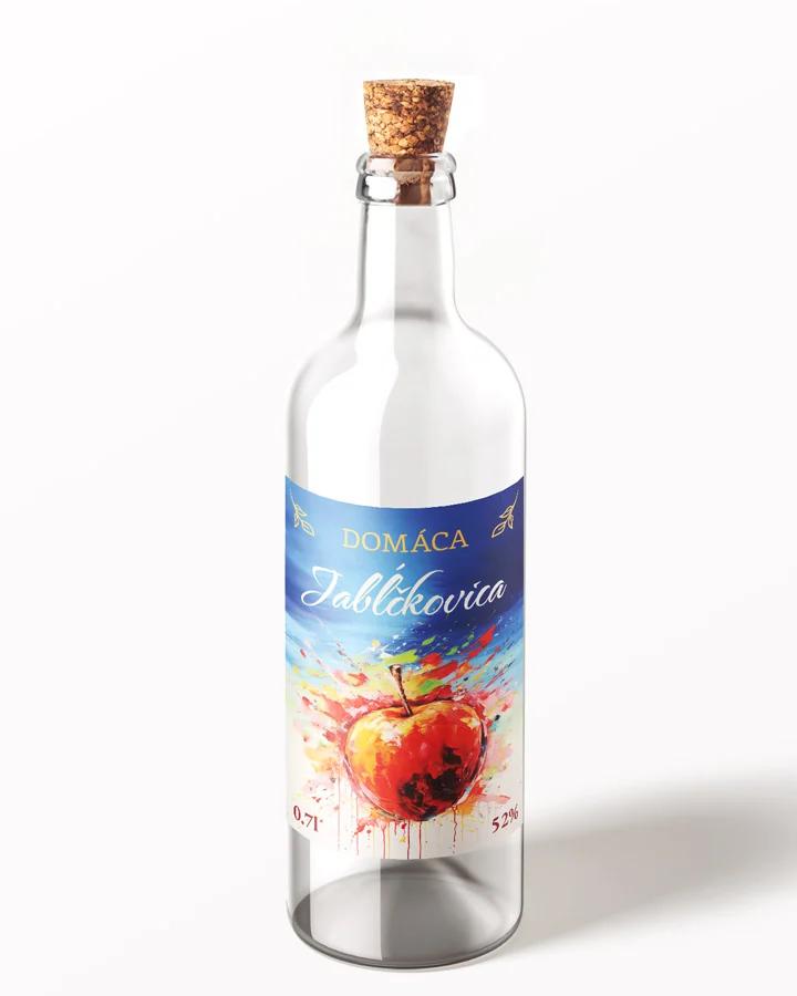 Etikety na pálenku Jabĺčkovica 04 1/3
