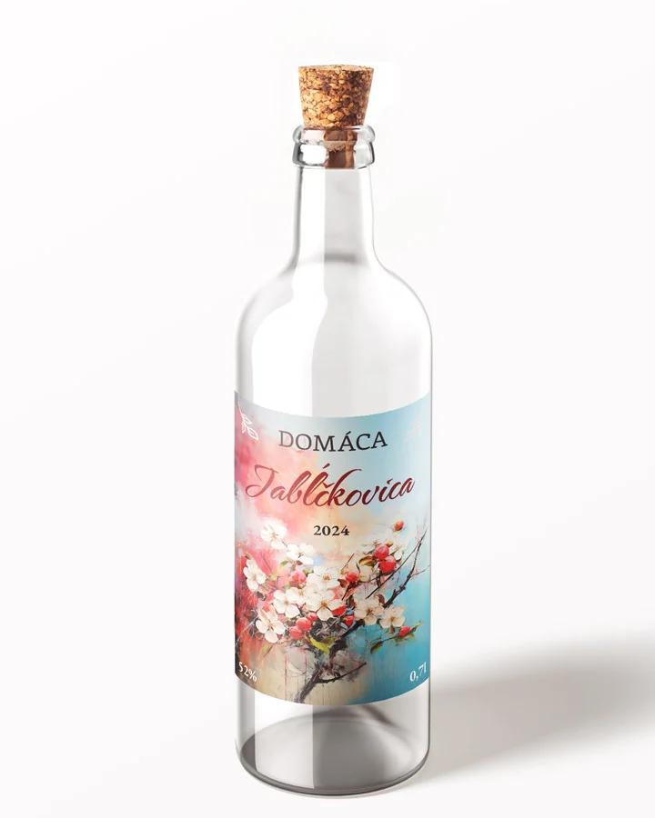 Etikety na pálenku Jabĺčkovica 06 1/3