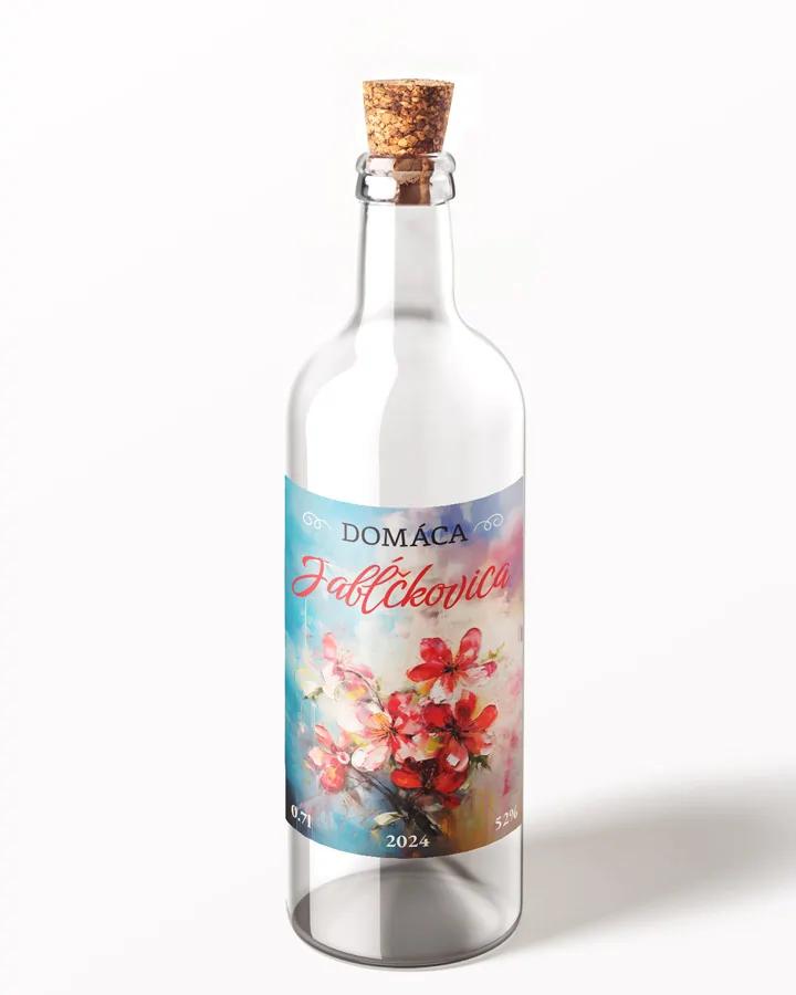 Etikety na pálenku Jabĺčkovica 07 1/3