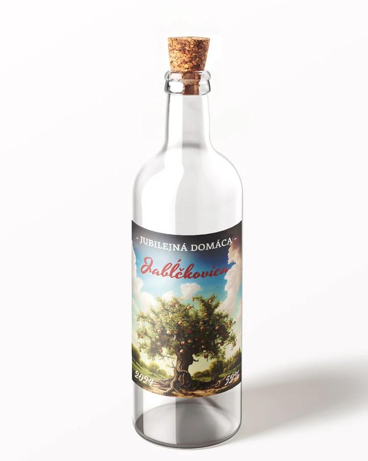 Etikety na pálenku Jabĺčkovica 09 1/3