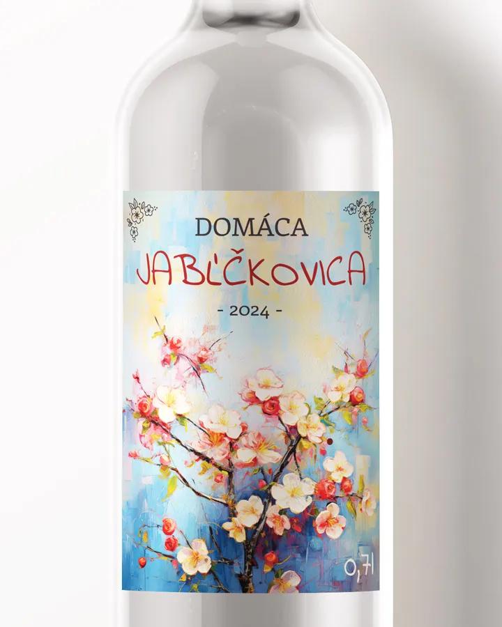 Etikety na pálenku Jabĺčkovica 08