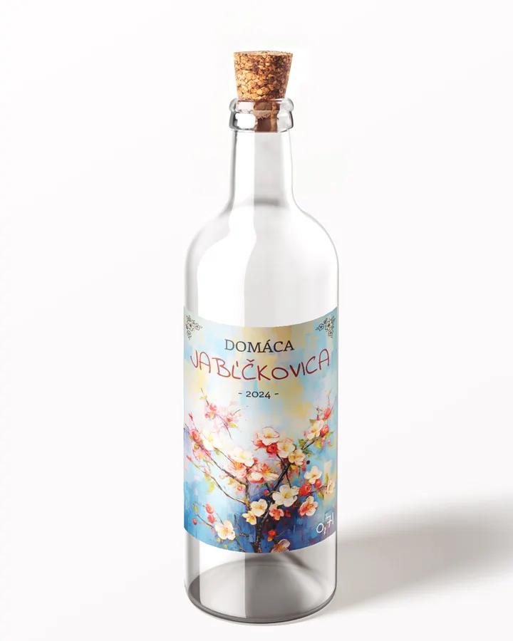 Etikety na pálenku Jabĺčkovica 08 1/3