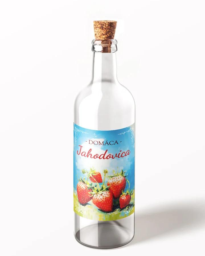 Etikety na pálenku Jahodovica 01 1/3
