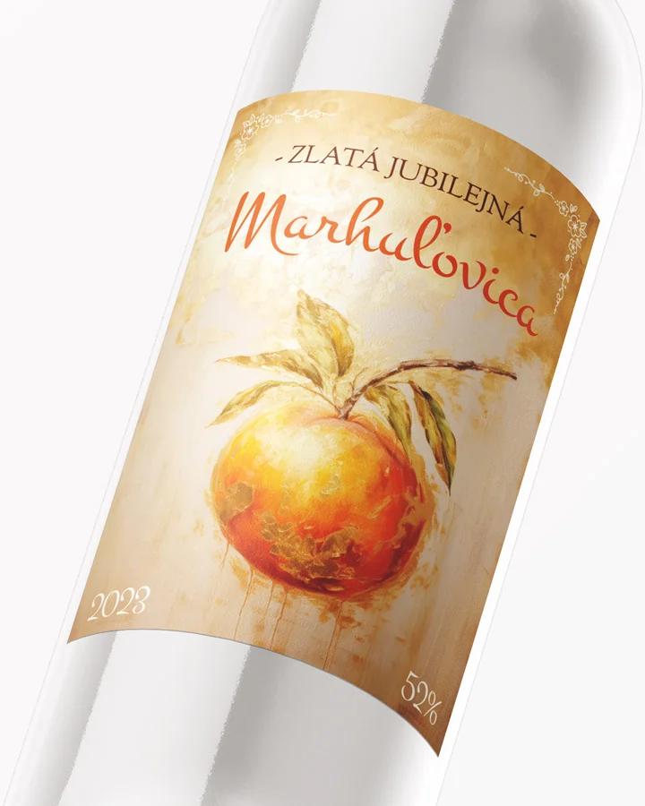 Etikety na pálenku Marhuľovica 01 2/3