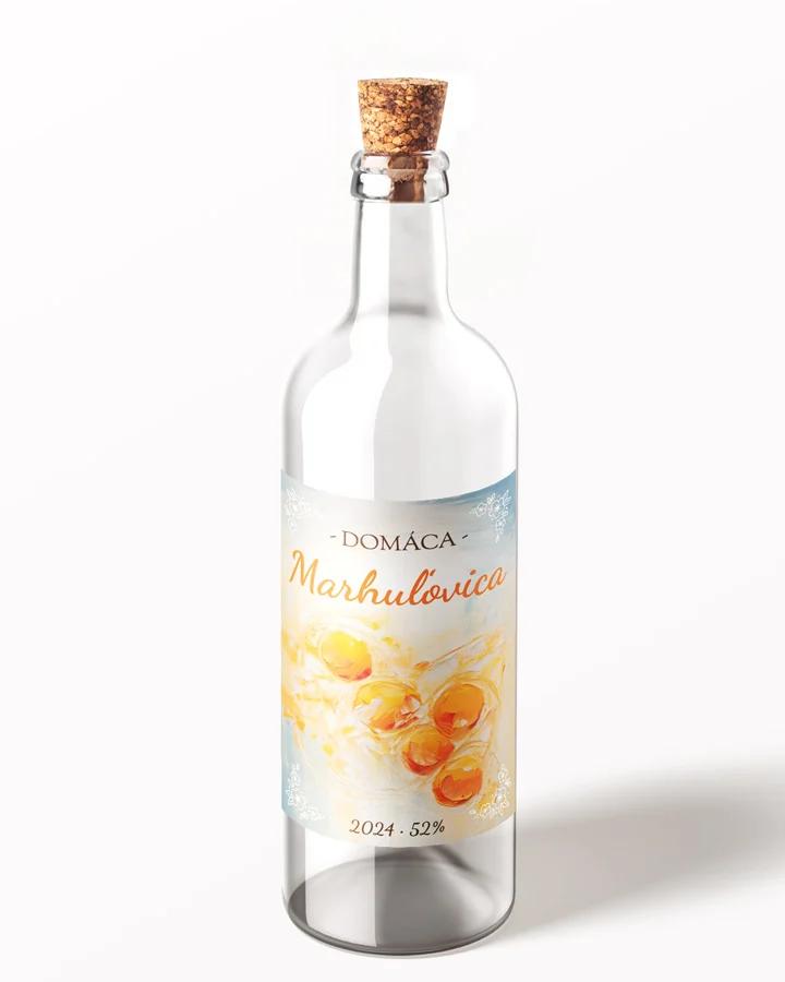 Etikety na pálenku Marhuľovica 02 1/3