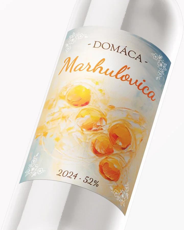 Etikety na pálenku Marhuľovica 02 2/3