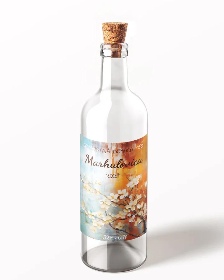 Etikety na pálenku Marhuľovica 05 1/3