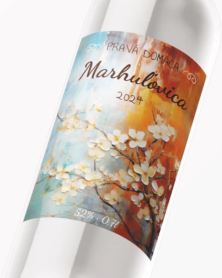 Etikety na pálenku Marhuľovica 05 2/3