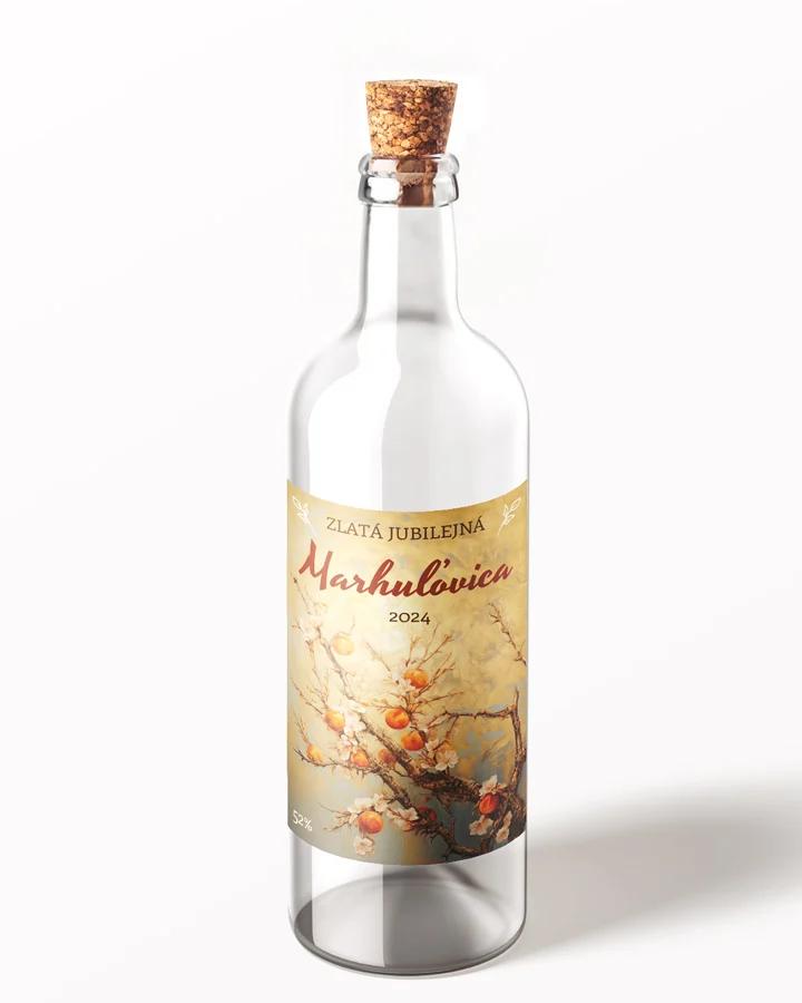 Etikety na pálenku Marhuľovica 08 1/3