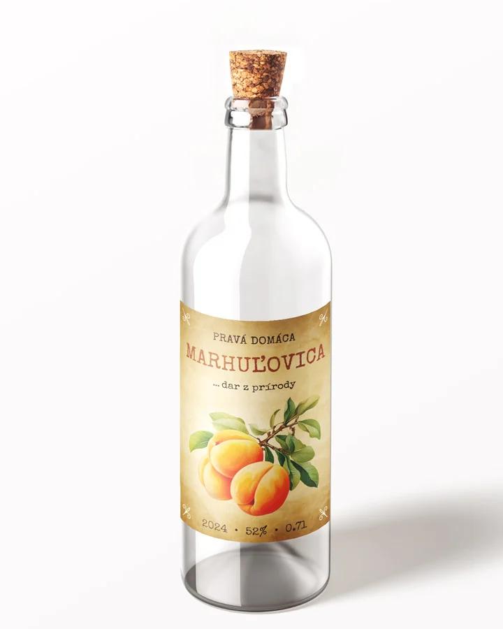 Etikety na pálenku Marhuľovica 14 1/3