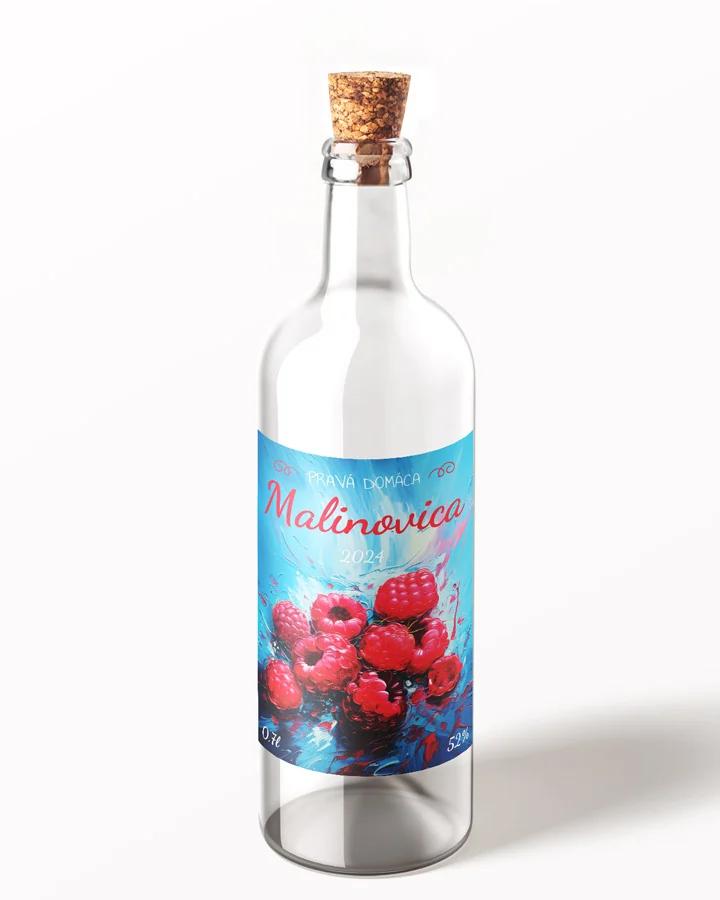 Etikety na pálenku Malinovica 01 1/3