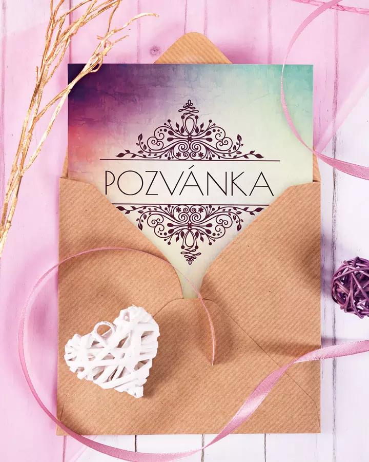 Pozvánka na narodeniny - Trendy Retro 4/5