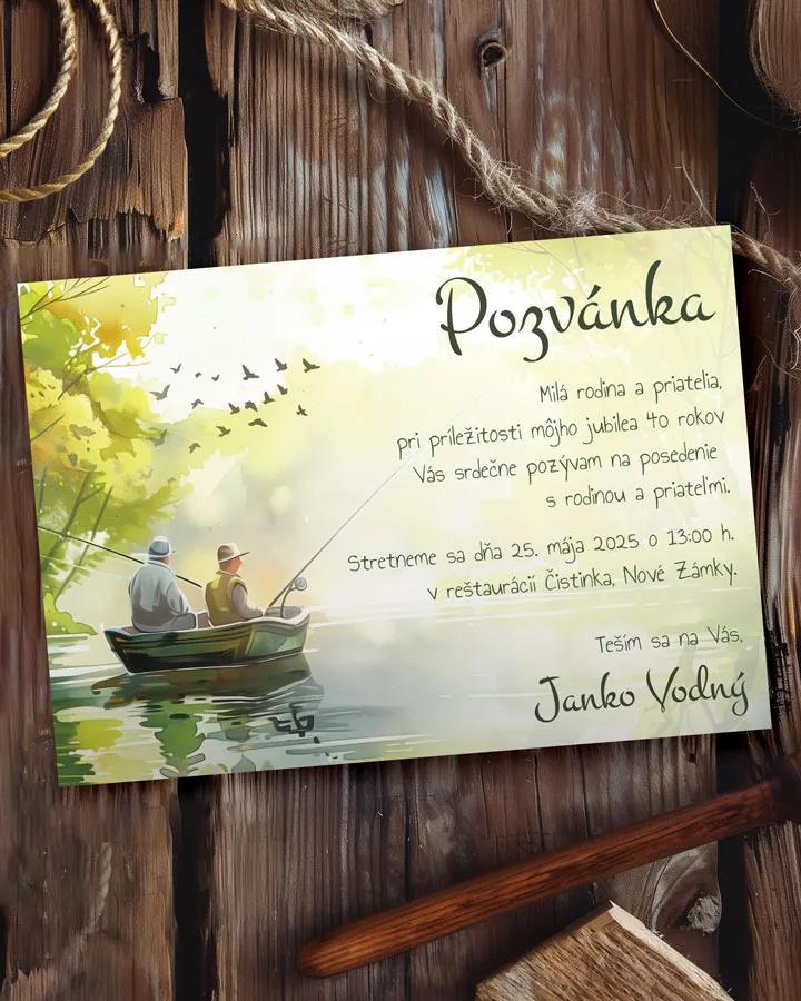 Pozvánka na narodeniny Rybár 04